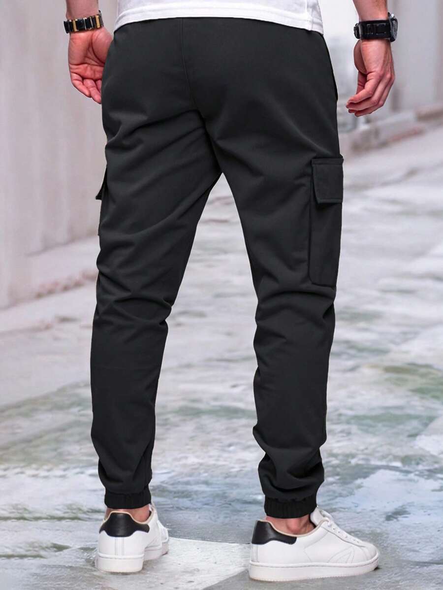Laluna® | Løse Cargo Joggingbukser med Lommer