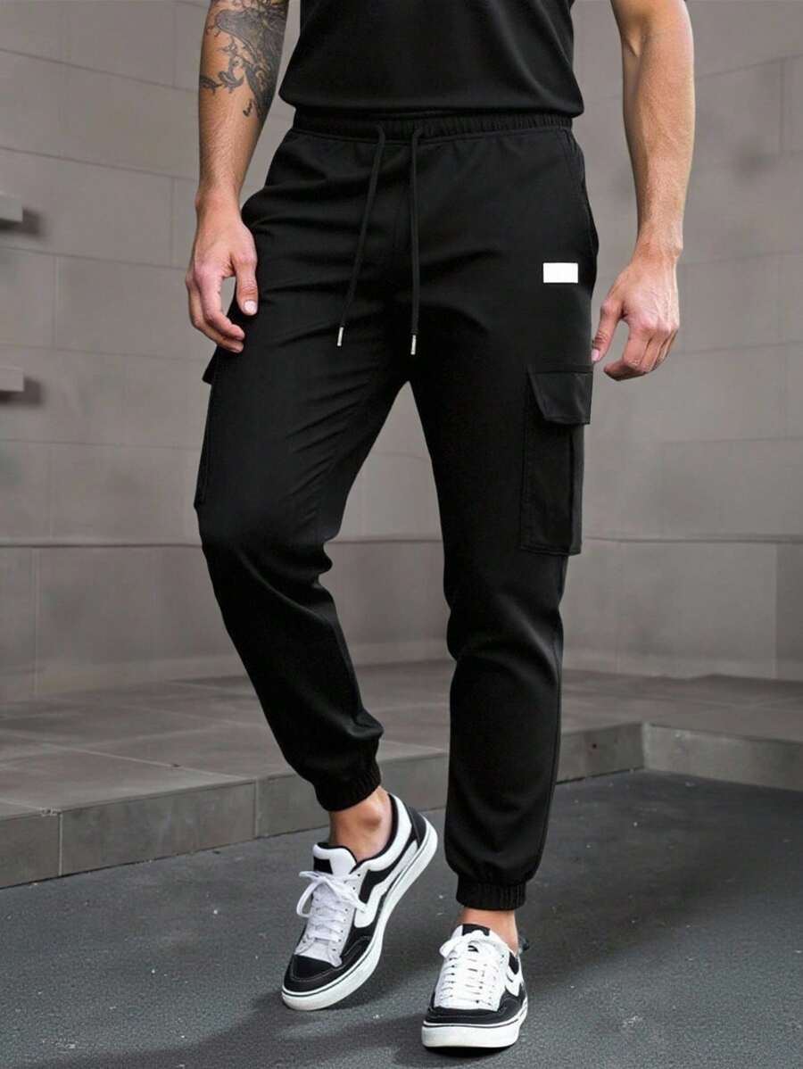 Laluna® | Løse Cargo Joggingbukser med Lommer