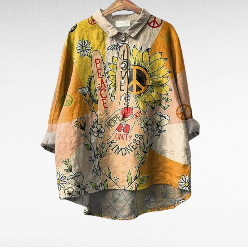 Laluna® | Trendy Vintagebluse