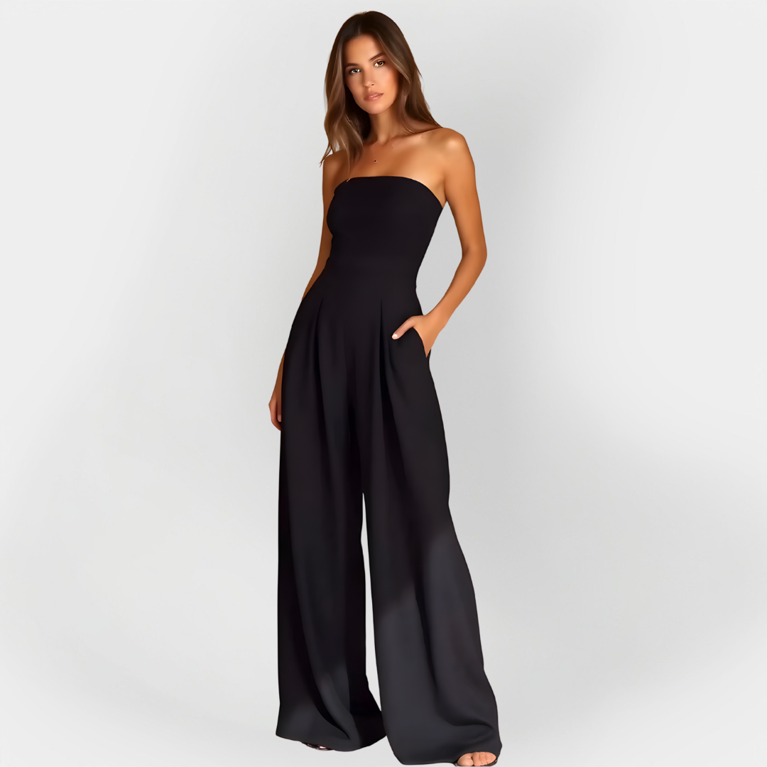 Zerya™ – Stropløs jumpsuit med et silkeblødt touch