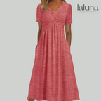 Rosella - Elegant og flatterende kjole