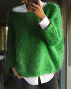 Noor | Rundhalset Sweater med Krave