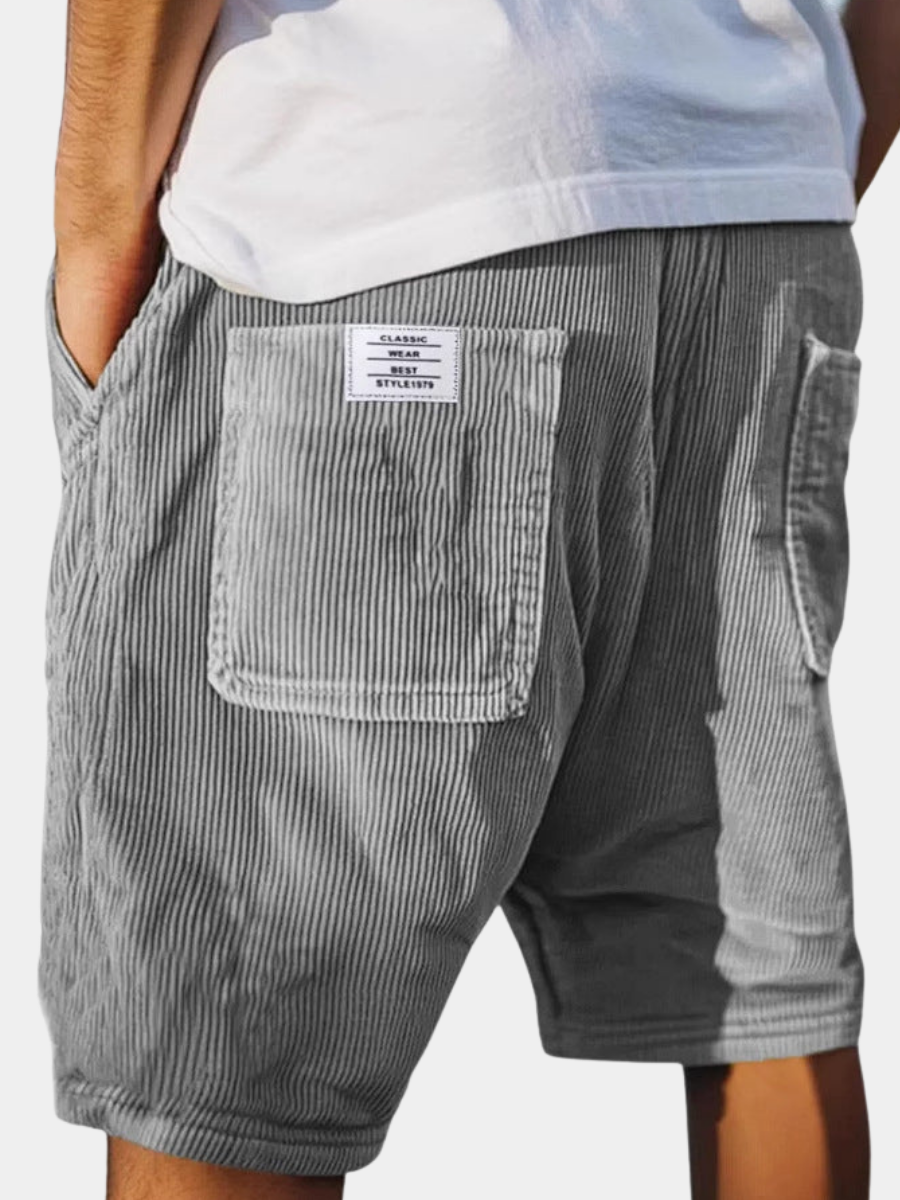 Laluna® | Smarte fløjlsshorts