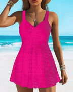 Anouk | Premium Blonde Halter Badedragt