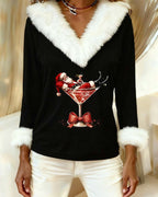 Evelisse™ – Elegant afslappet julesweater