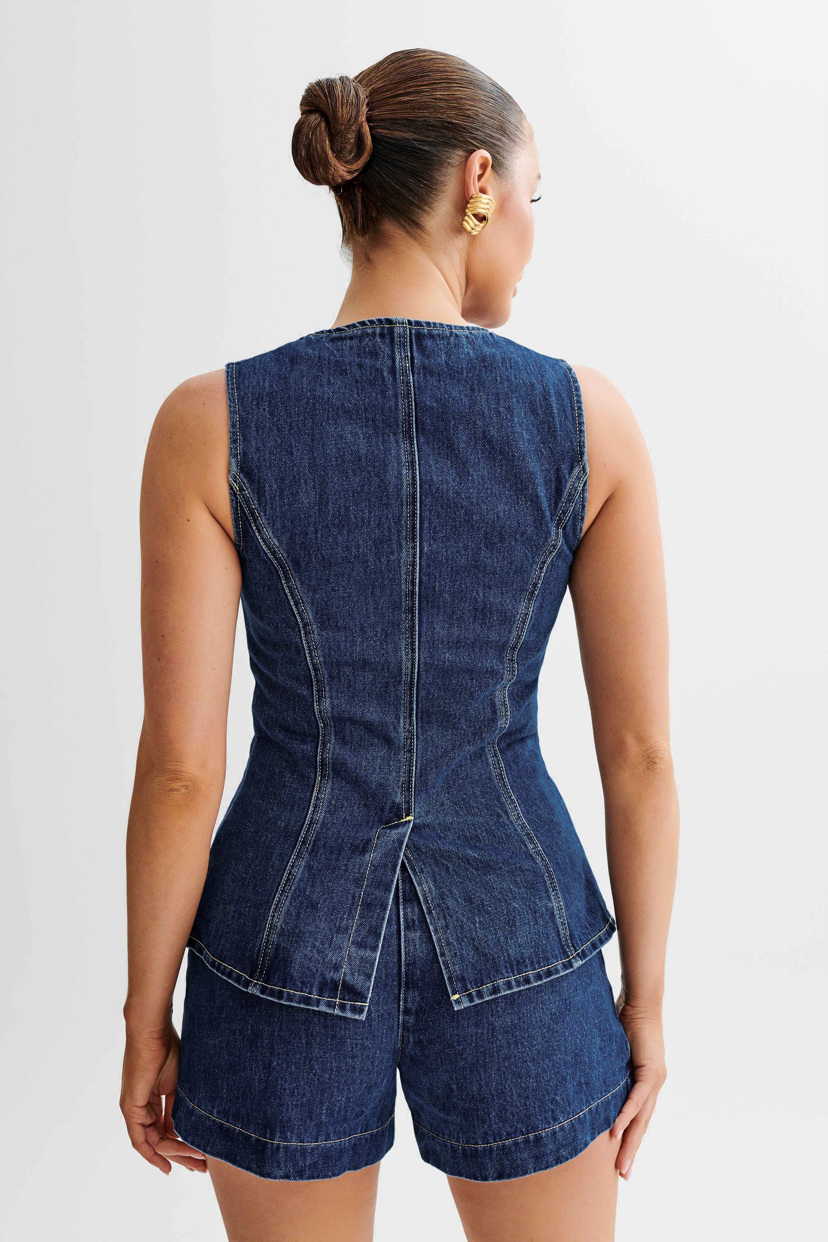 LALUNA® | SÆT MED DENIMKNAPPER