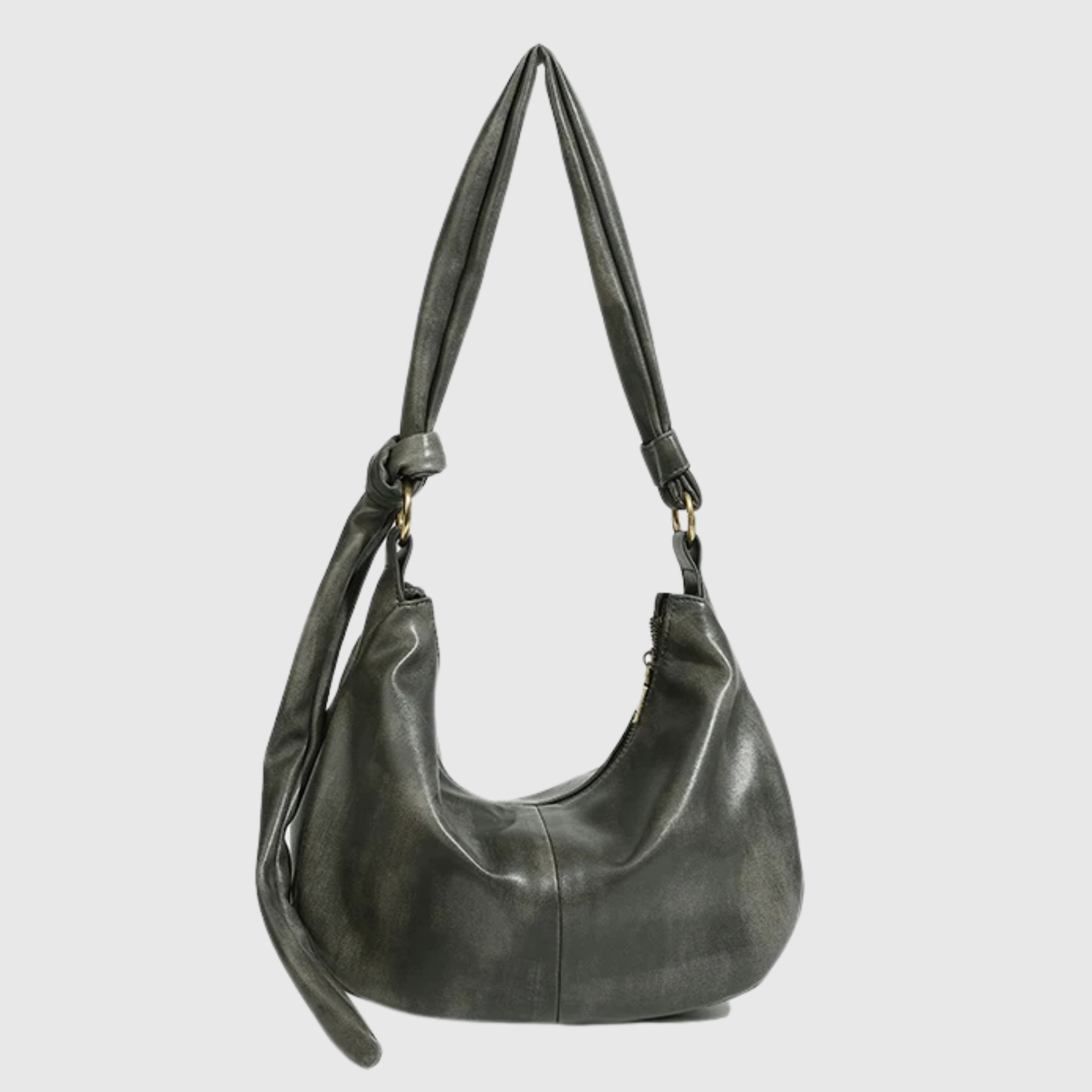 Elegant læder skuldertaske