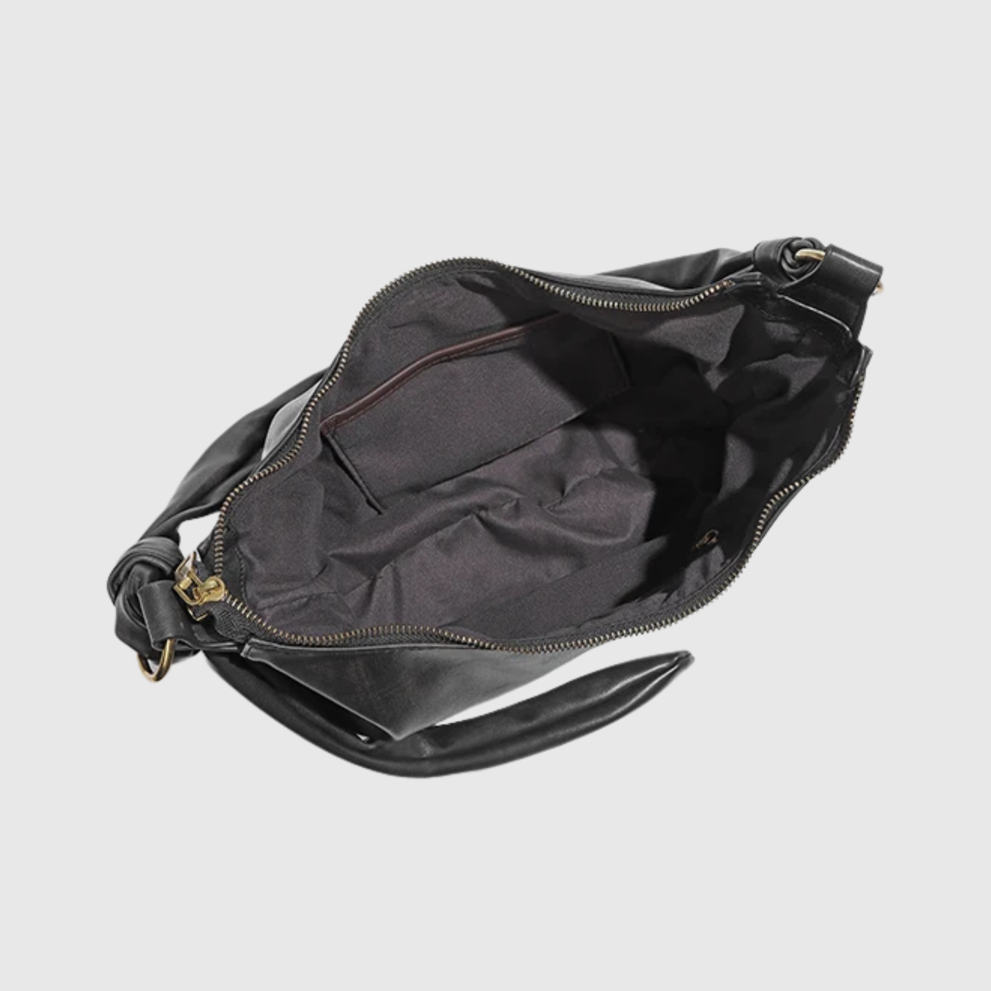 Elegant læder skuldertaske