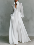 Alessia ∙ Maxi minimalistisk kjole