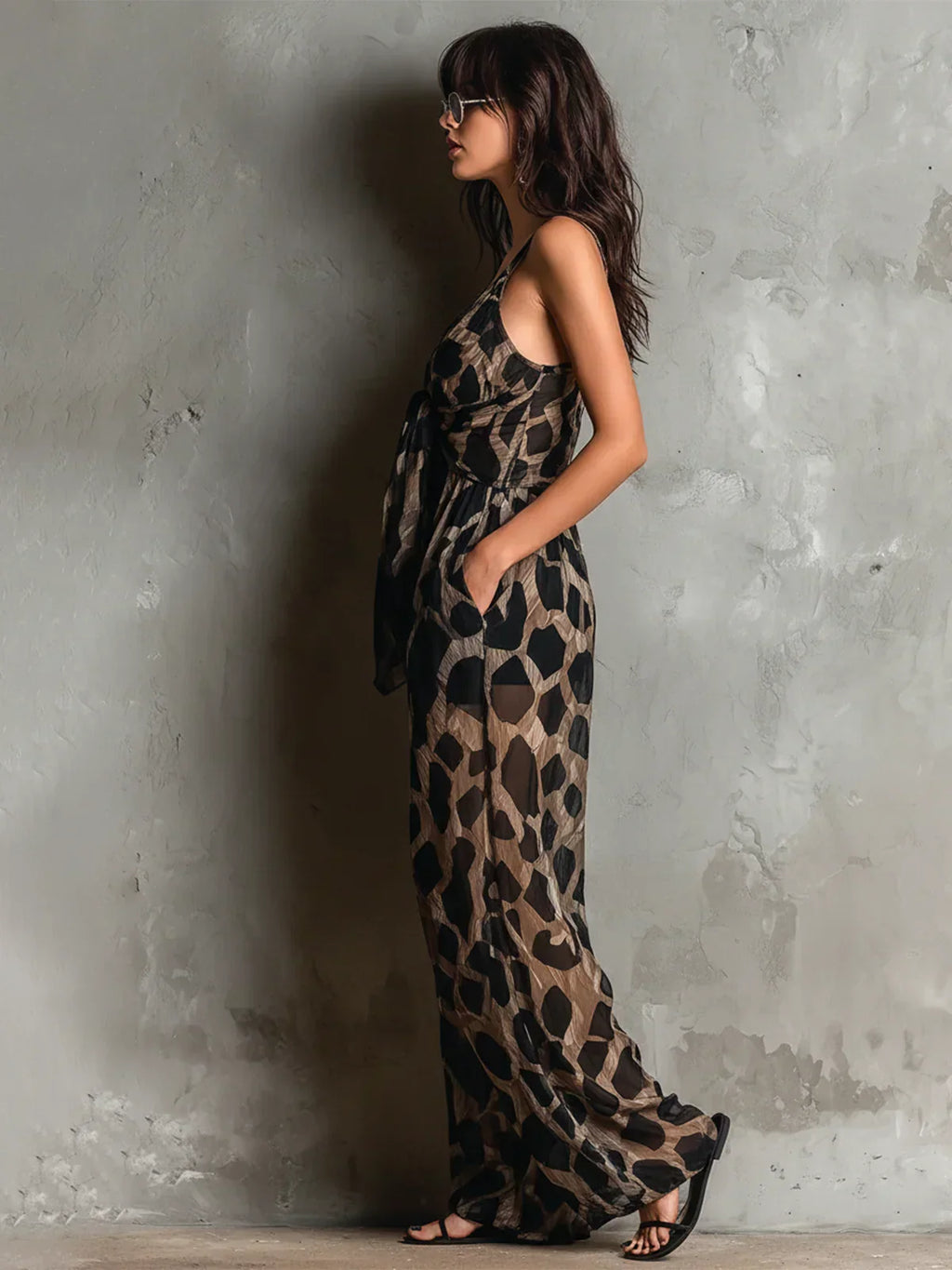 Constance | Jumpsuit med Leopardprint