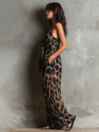 Constance | Jumpsuit med Leopardprint