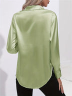 LALUNA® | SATINBLUSE
