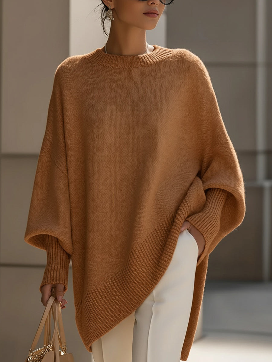 Femke | Oversized lang moderigtig trøje