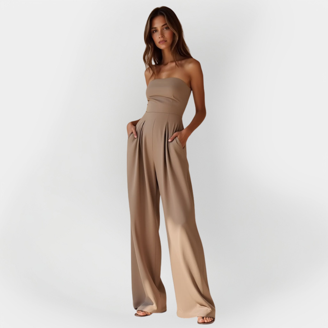 Zerya™ – Stropløs jumpsuit med et silkeblødt touch