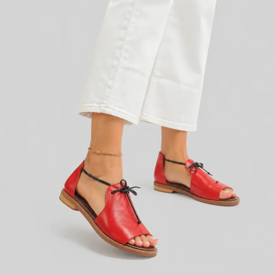 Juliette | Snørede Sandaler