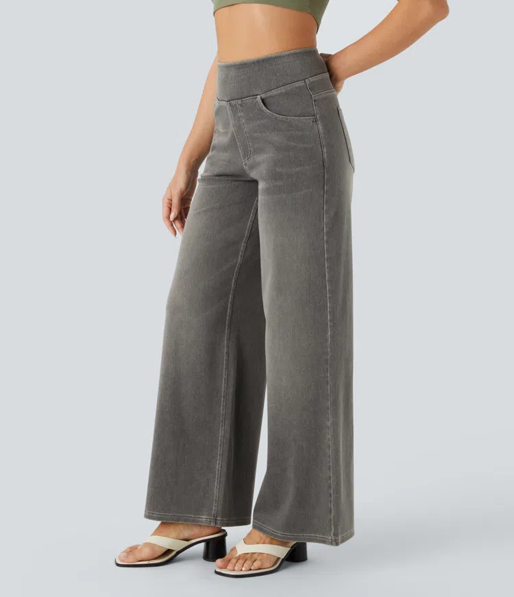 Sanne | Komfortable højtaljede jeans
