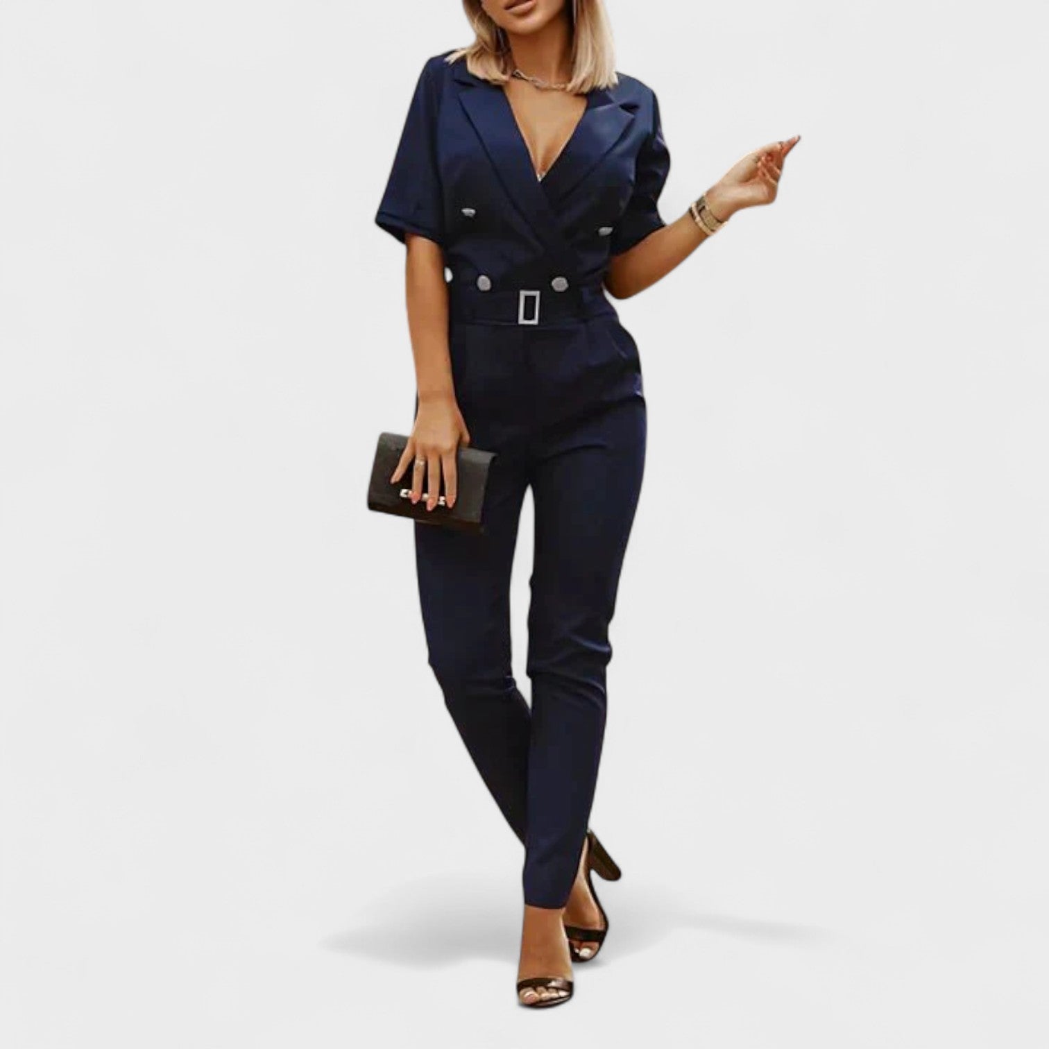 Isabel - Let og stilfuld sommerjumpsuit