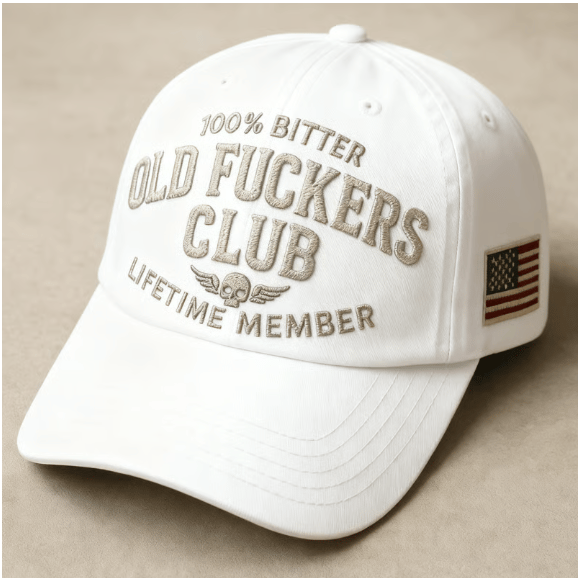 Old F*ckers Club - Vintage basketballkasket