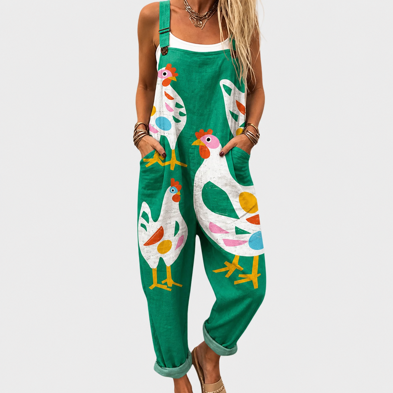 Marloes | Printet Hagesmækshorts