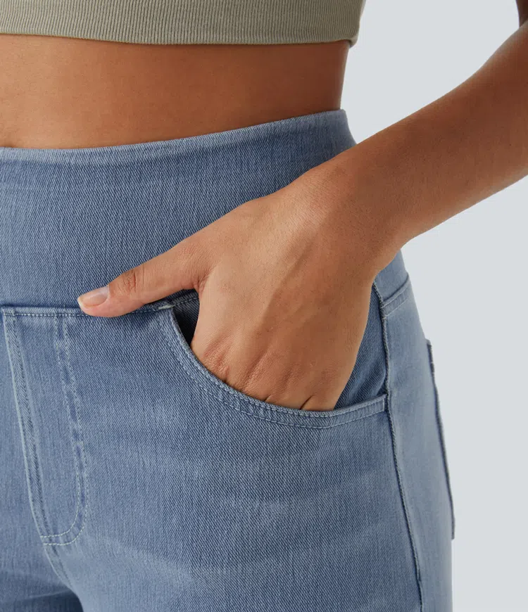 Sanne | Komfortable højtaljede jeans