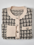 Laluna® | Ternede Cardigan Med Knaplukning