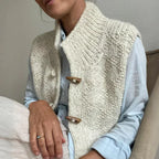 Trendy ærmeløs vest