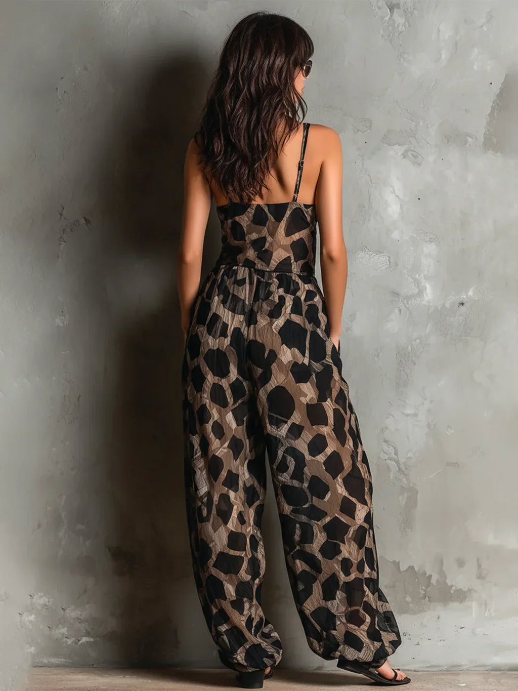 Constance | Jumpsuit med Leopardprint