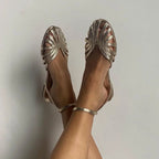 Vittoria | Gyldne Juvel Sandaler