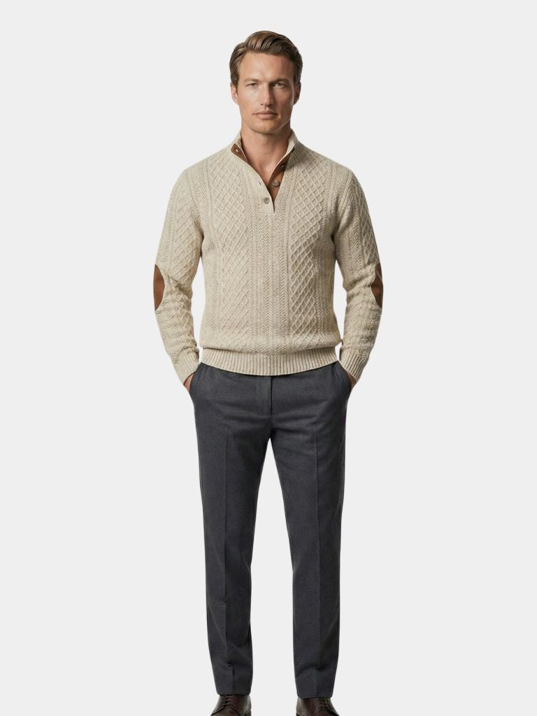 Laluna® | Klassisk pullover med høj hals