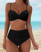 Douglas - Elegant højtaljet bikini 2+1 Gratis