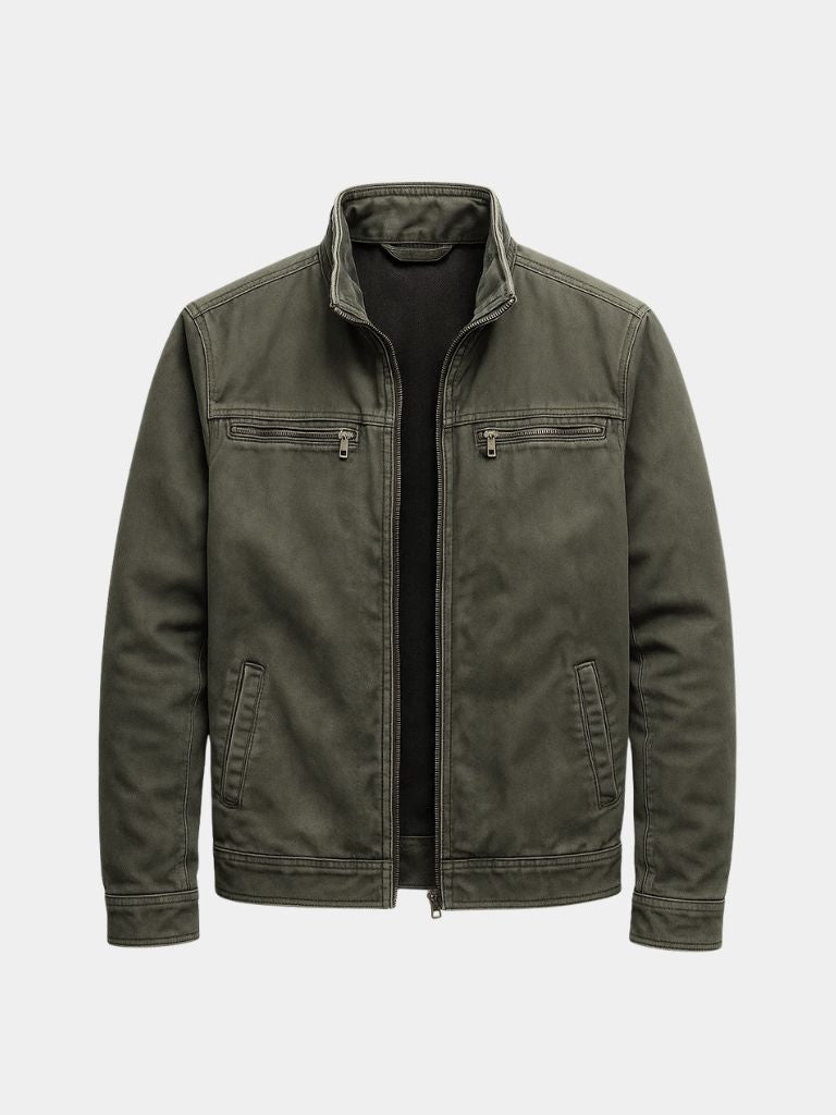 Valmont Vintage Olivengrøn Field Jacket