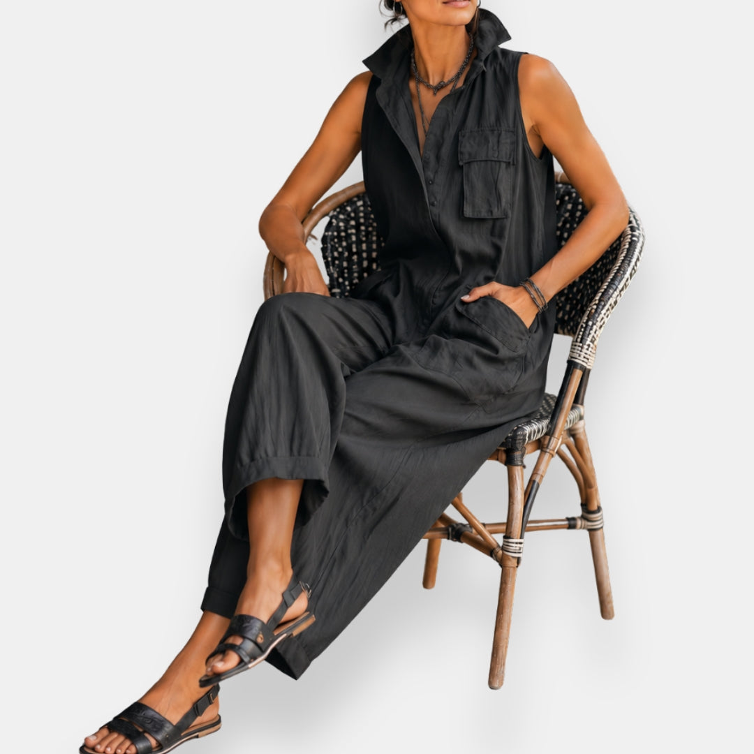 Floor | Ærmeløs jumpsuit