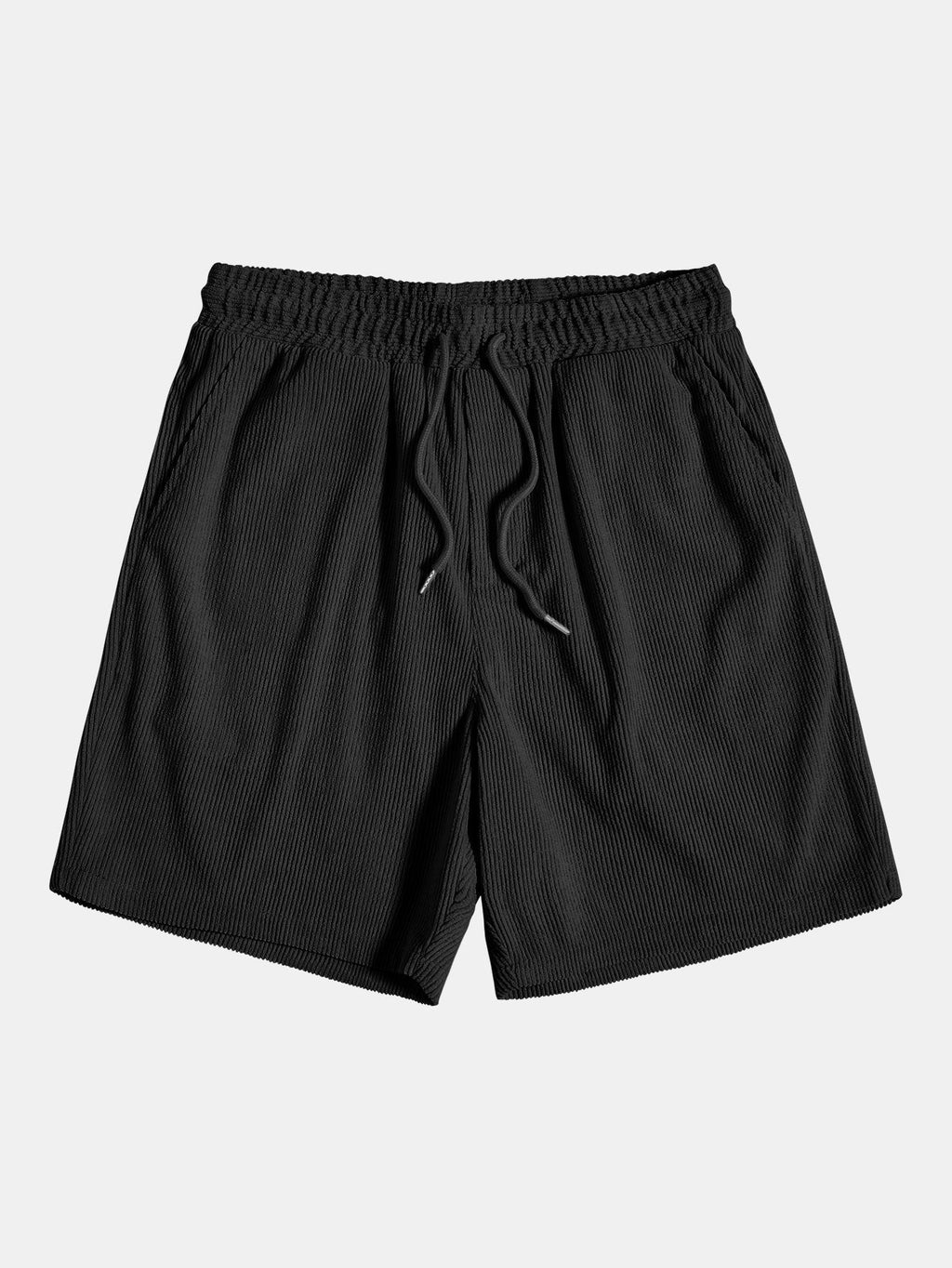 Kortærmet fløjlsbluse og shorts