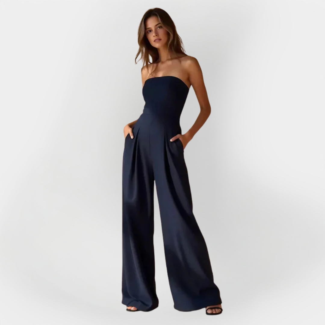 Zerya™ – Stropløs jumpsuit med et silkeblødt touch