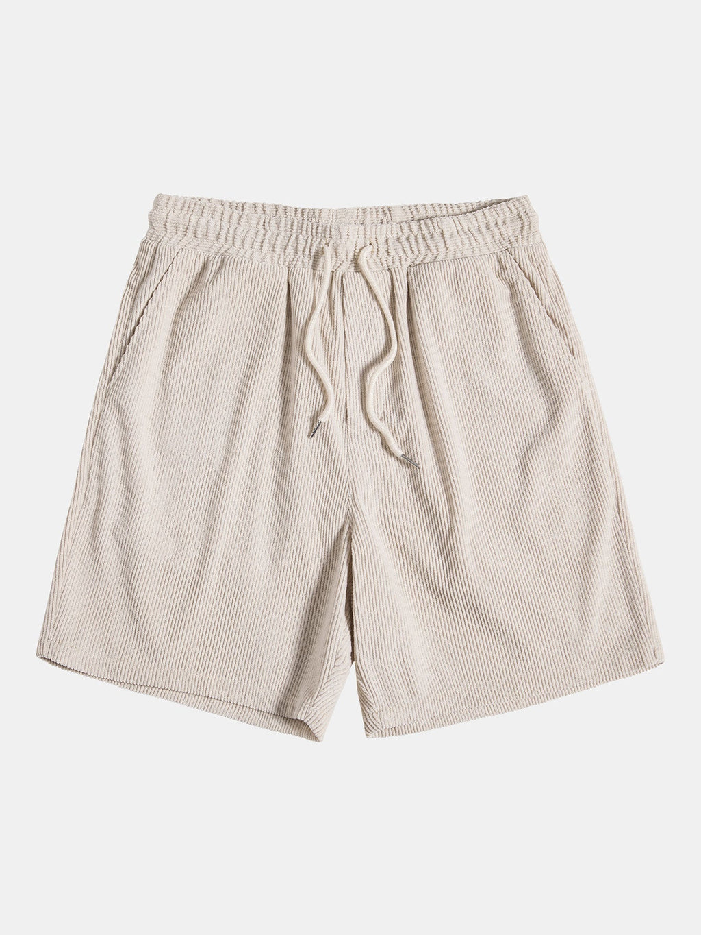 Kortærmet fløjlsbluse og shorts