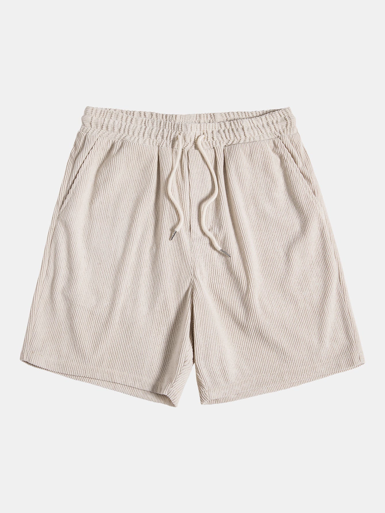 Kortærmet fløjlsbluse og shorts