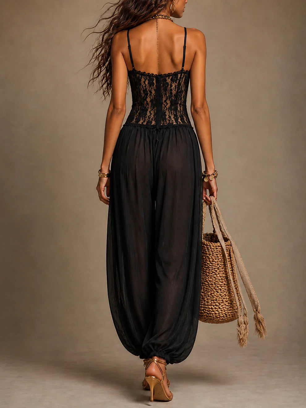 Layla | Blonde-Jumpsuit Tanger Nat