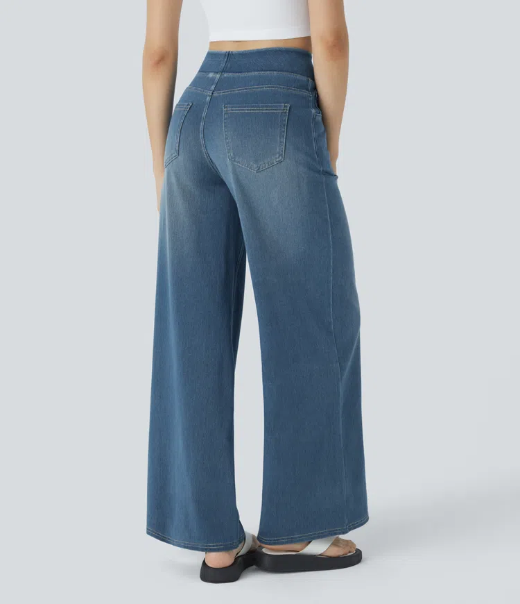 Sanne | Komfortable højtaljede jeans