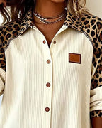 Laluna® | Skjorte med leopardprint
