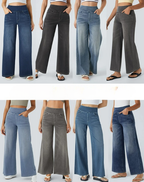 Sanne | Komfortable højtaljede jeans