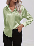 LALUNA® | SATINBLUSE