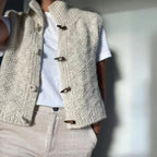 Trendy ærmeløs vest