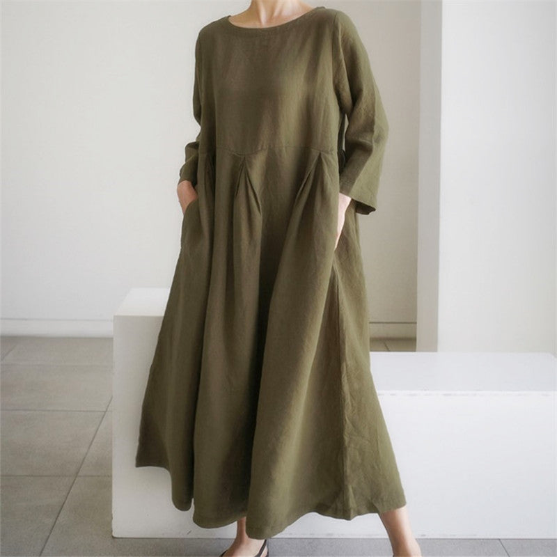 Maela™ – Maxi Kjole i Casual og Elegant Stil