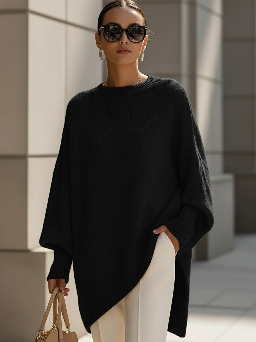Femke | Oversized lang moderigtig trøje