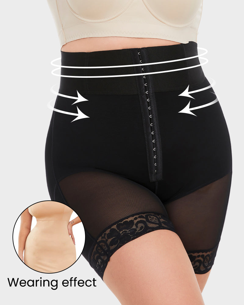 LALUNA® | FORMENDE SHORTS MED HØJ TALJE