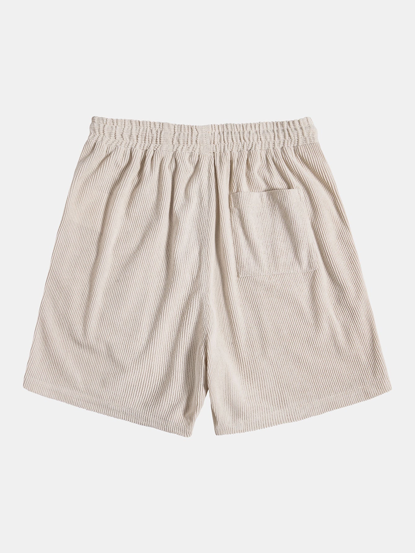 Kortærmet fløjlsbluse og shorts