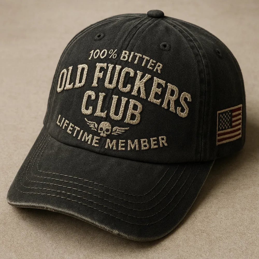 Old F*ckers Club - Vintage basketballkasket