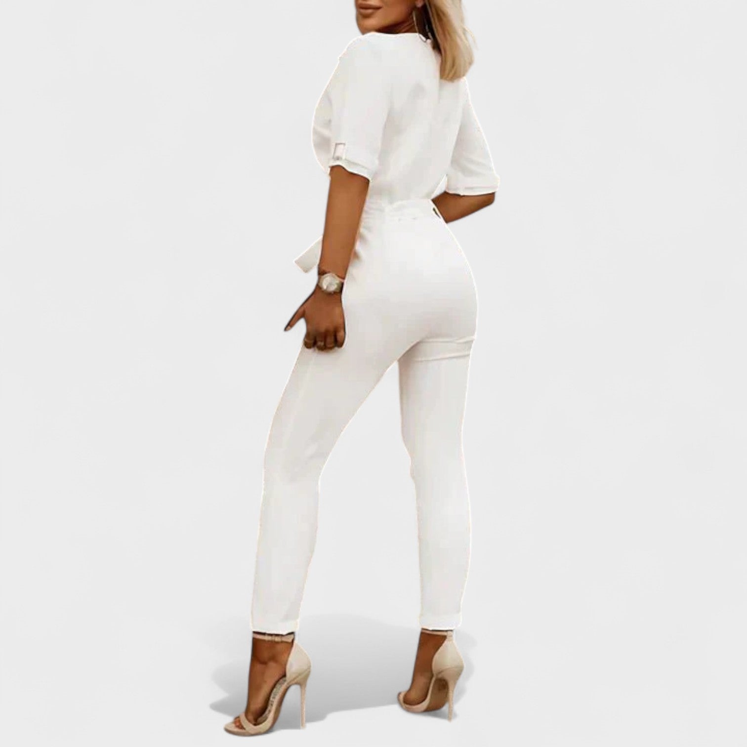 Isabel - Let og stilfuld sommerjumpsuit