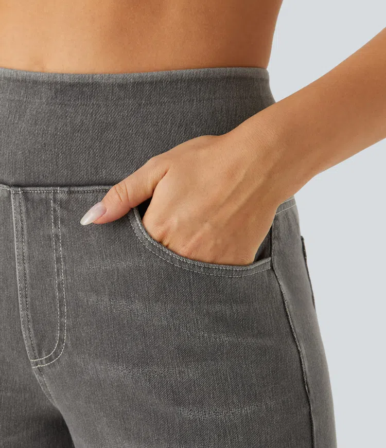 Sanne | Komfortable højtaljede jeans