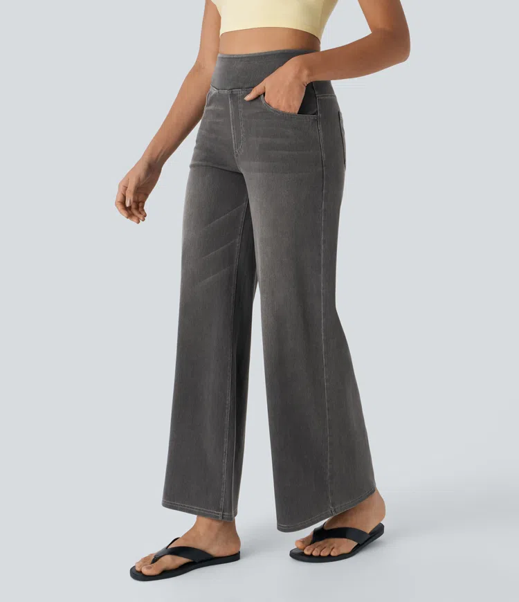 Sanne | Komfortable højtaljede jeans